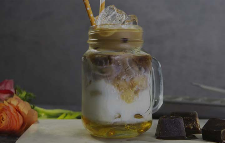 Opskrift på den bedste iskaffe med vanilje